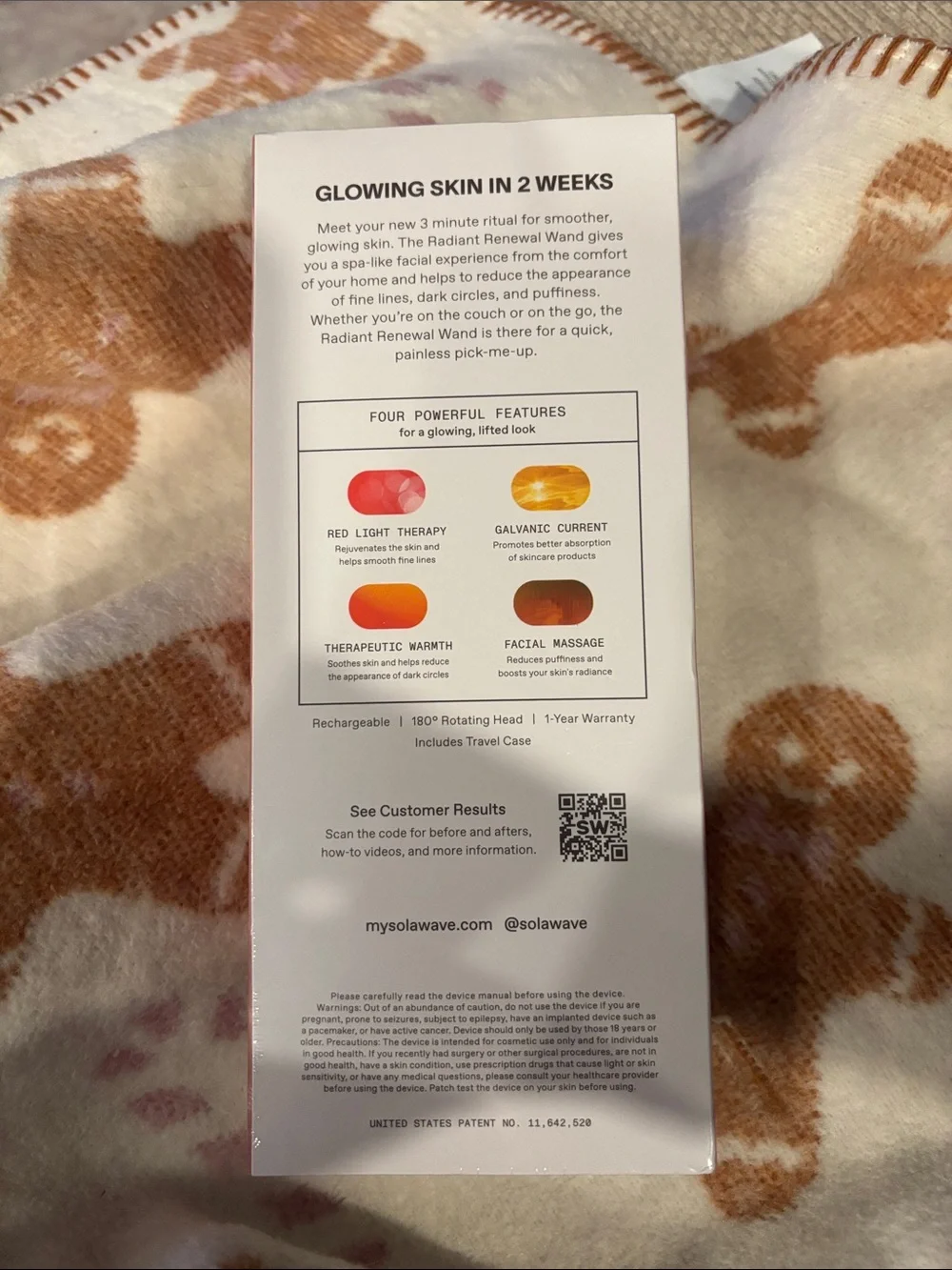 Solawave 4-in-1 Skincare Wand — Pink